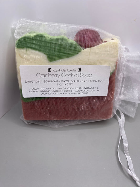 Cranberry Cocktail Soap